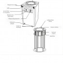 PW-101 Θερμαντήρας πιάτων