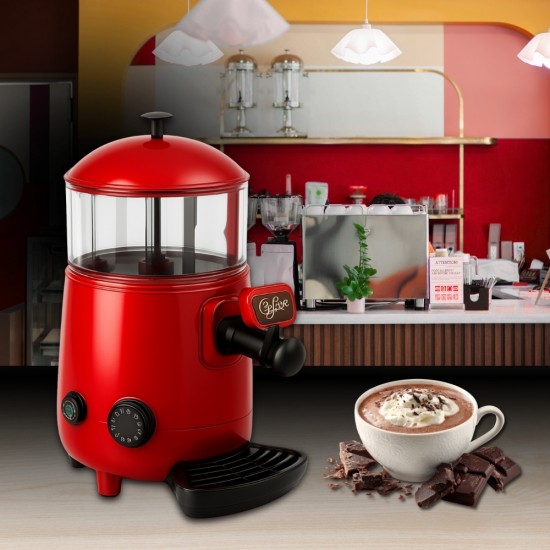 Σοκολατιέρα 5L κόκκινη