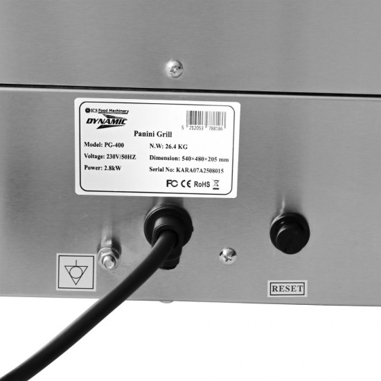 PG 400A Ηλεκτρική τοστιέρα και grill