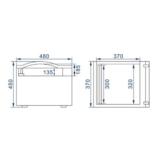 DZ-300PJ Vacuum desktop