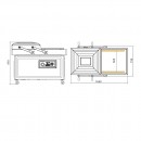 DZ-700/2SB Vacuum floor double chamber
