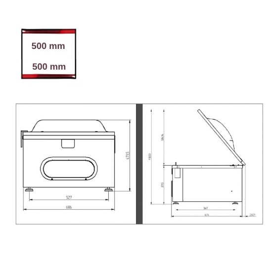 TOUCH SMART 2/50 vacuum επιτραπέζιο