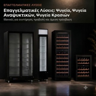 Ψυγεία Αναψυκτικών, κρασιών, μπύρας, back bar