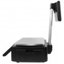 PA-10b Label Scale with printer Black 